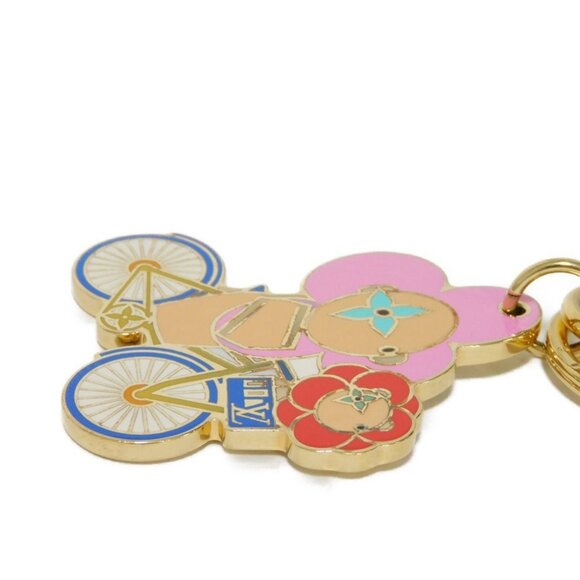 LOUIS VUITTON Black Monogram Keyring - Picture 2 of 11